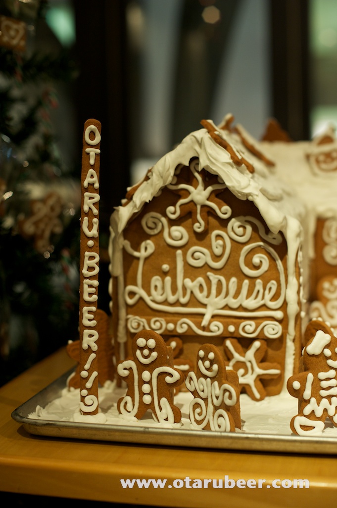 小樽ビール倶楽部（札幌）クリスマスヴァージョンの光景